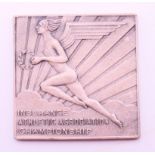 An Art Deco silver Insurance Athletic Association Championship medal,
