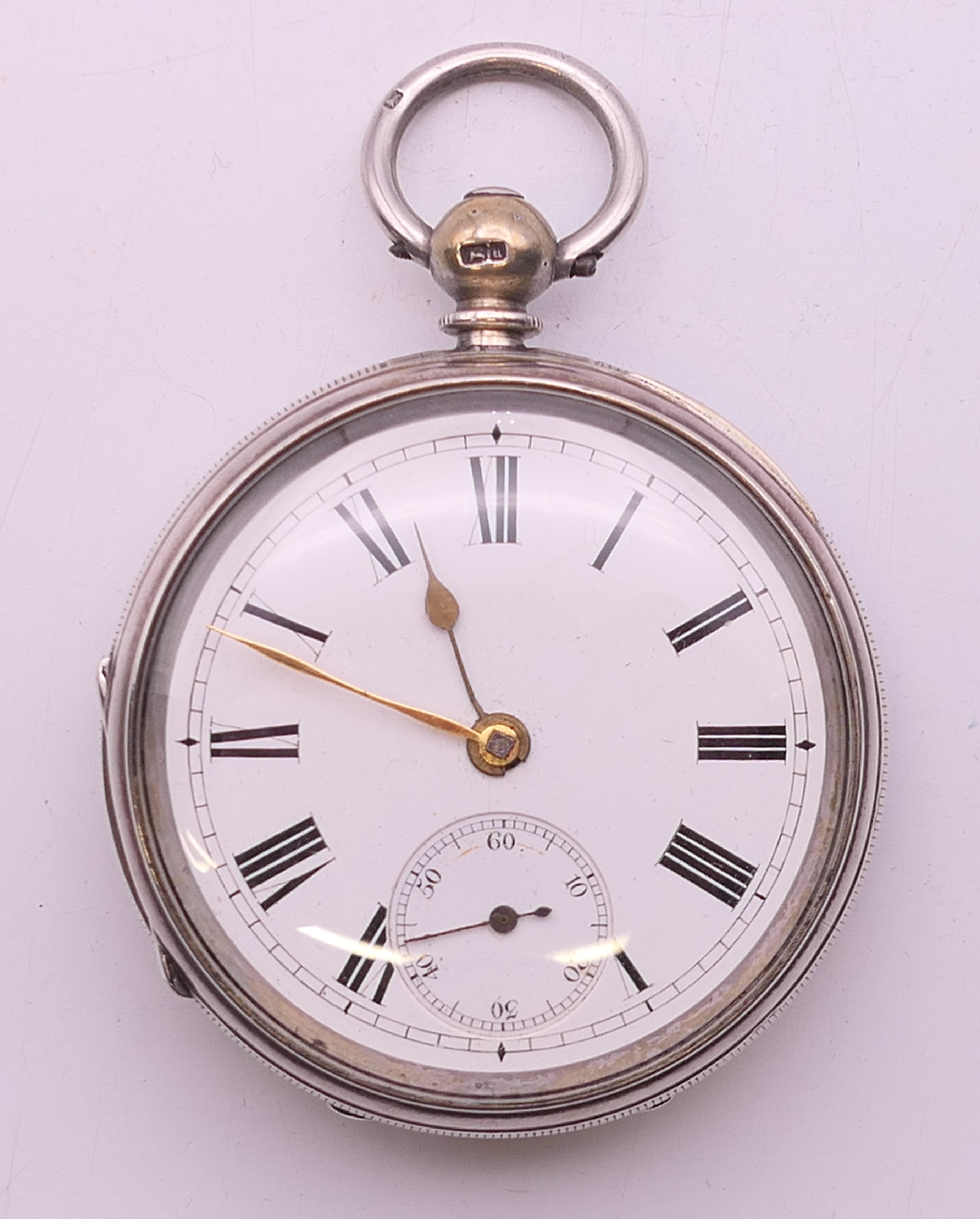 An 800 silver gentleman's pocket watch and a silver gentleman's pocket watch, - Image 12 of 17