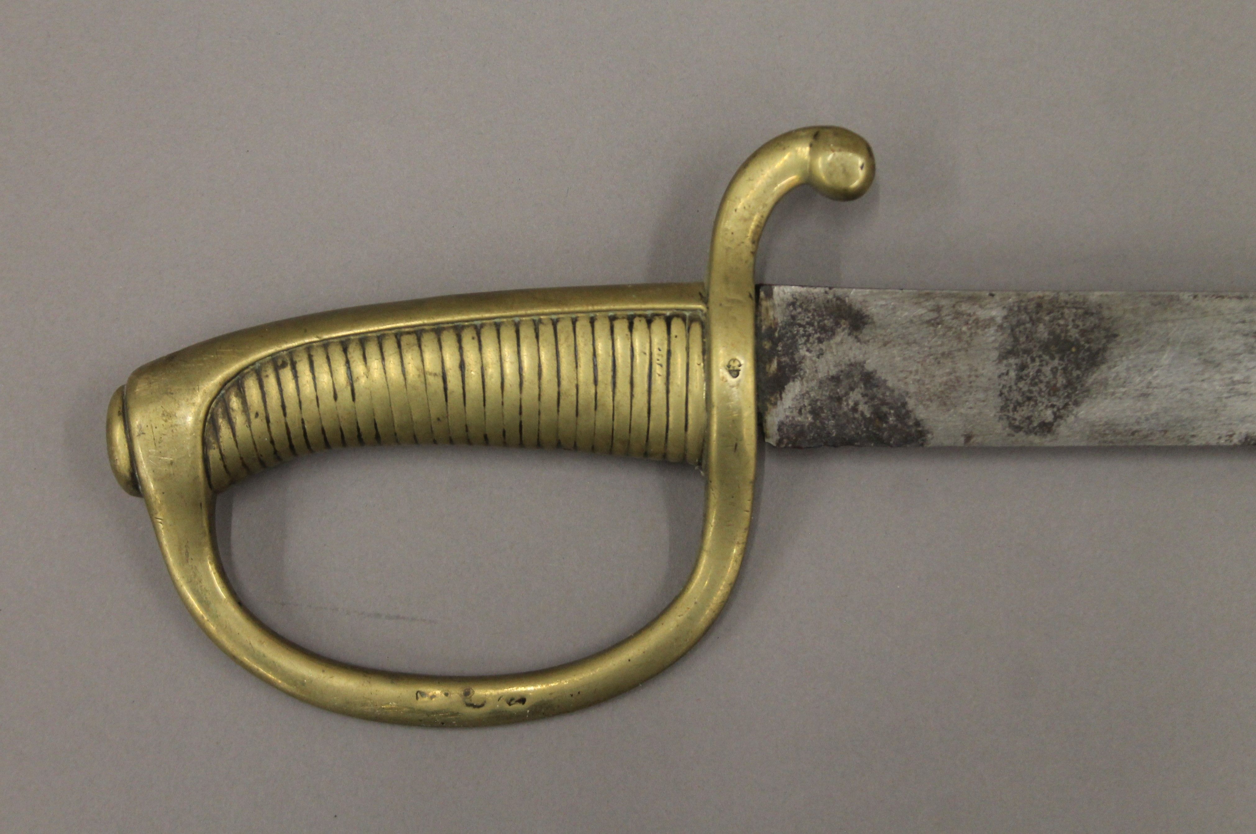 Six various swords, including a tulwar. The tulwar 86 cm long. - Image 24 of 27