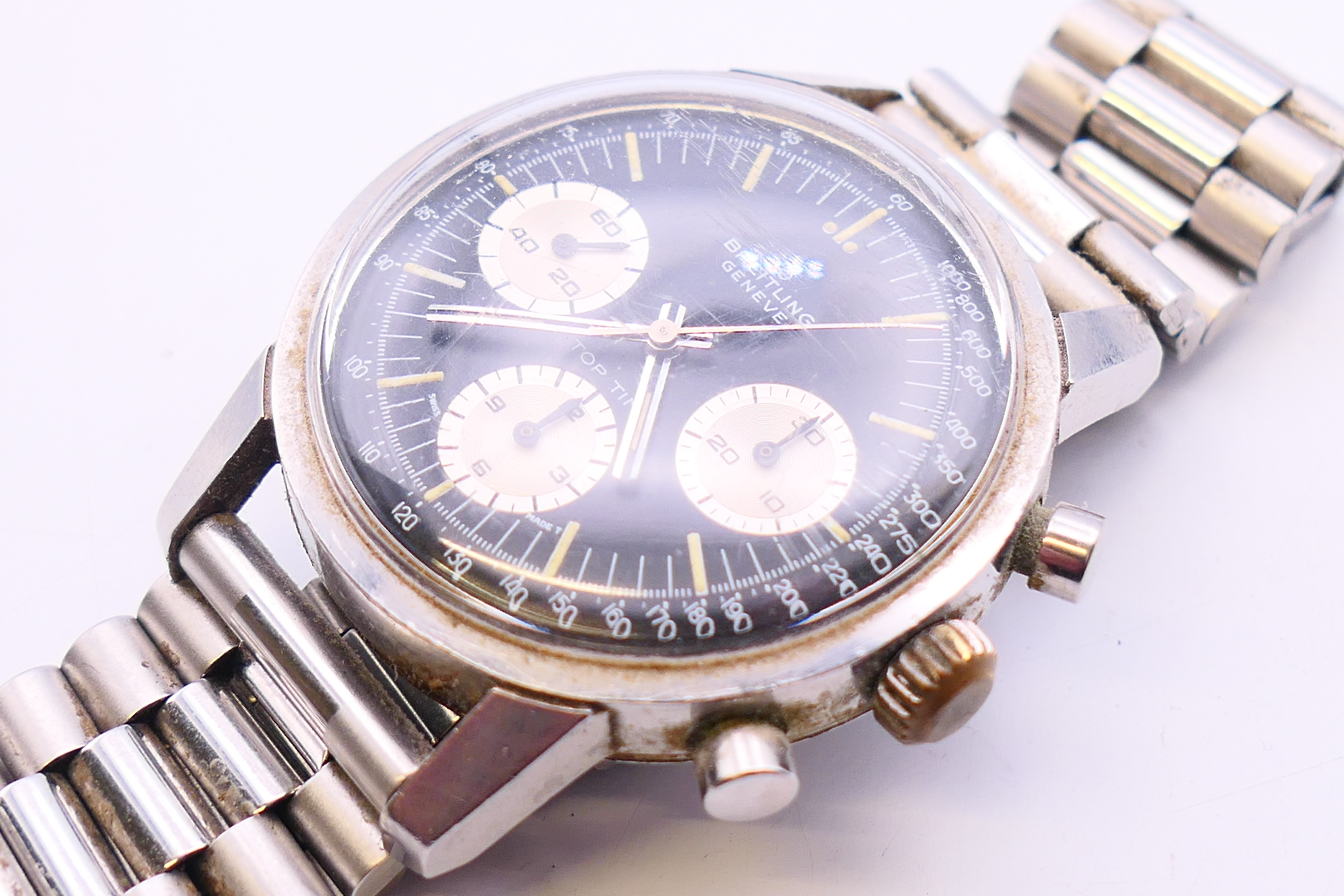 A Breitling Top Time gentleman's wristwatch. 4 cm diameter. - Bild 2 aus 10