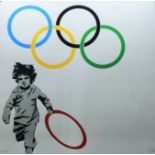 PURE EVIL (CHARLES UZZELL-EDWARDS) (born 1968) British (AR), New Logo for the Olympics,