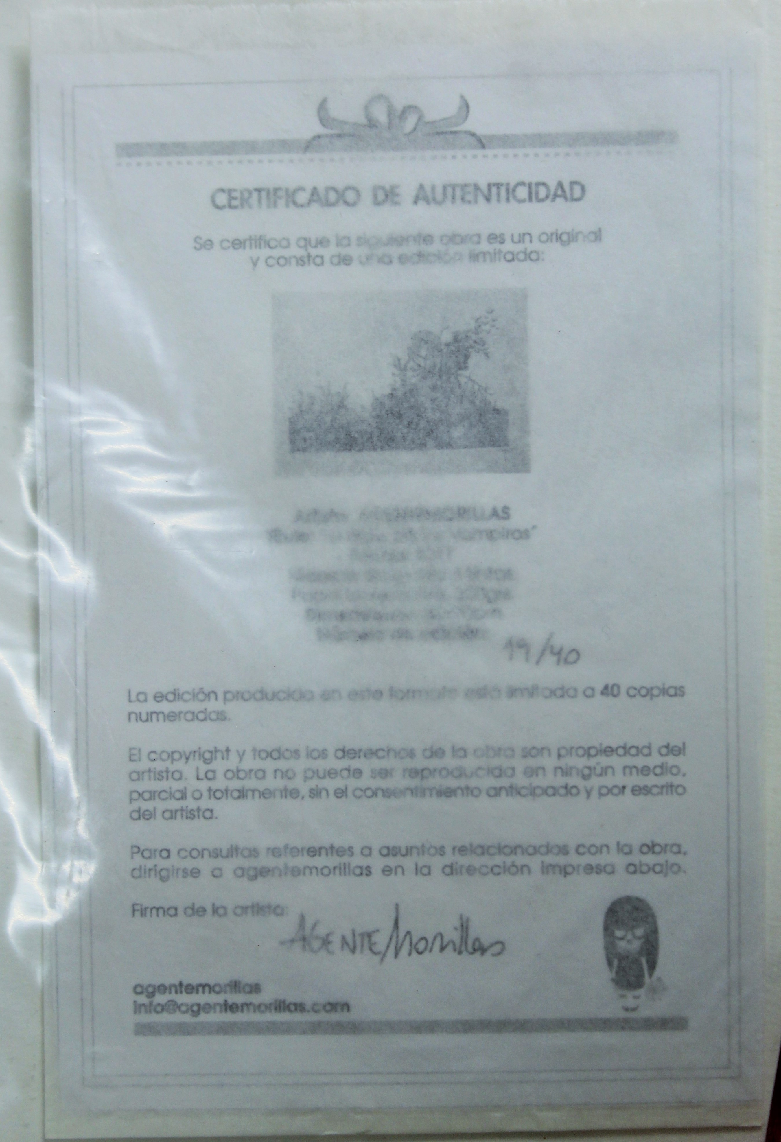 AGENTEMORILLAS, five signed limited edit - Image 9 of 9