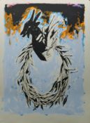 ADAMSKI, HANS PERTER (born 1947) German, Bunny Hands, limited edition lithographic print,