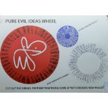 PURE EVIL (CHARLES UZZELL-EDWARDS) (born 1968) British (AR), Ideas Wheel,