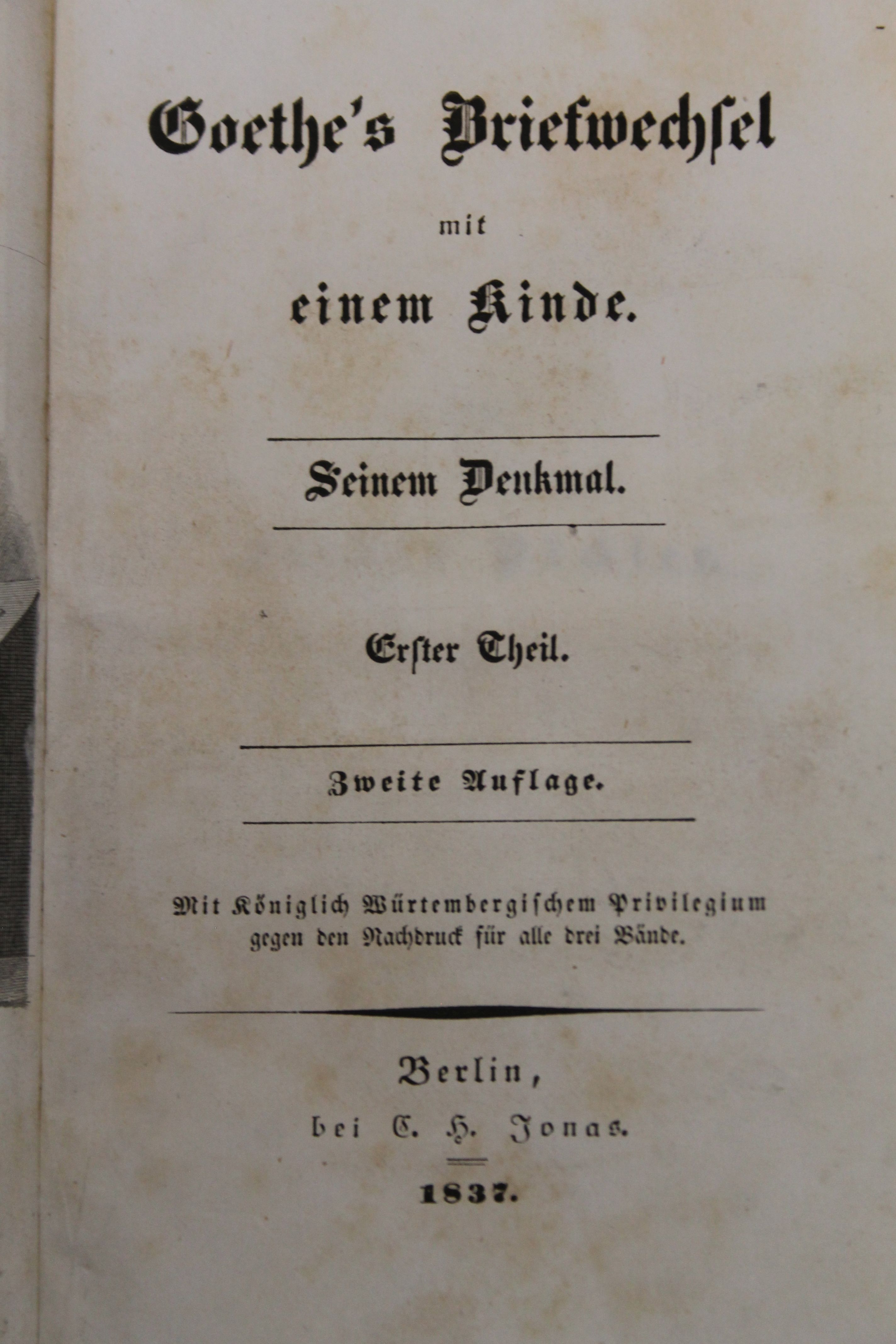 German Literature, 42 volumes, finely bound, some by Leighton. - Bild 85 aus 102