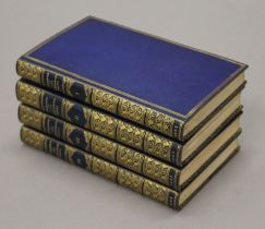 Straparole (J F), Les Facetieuses Nuits, 4 vols, finely bound in full blue morocco,