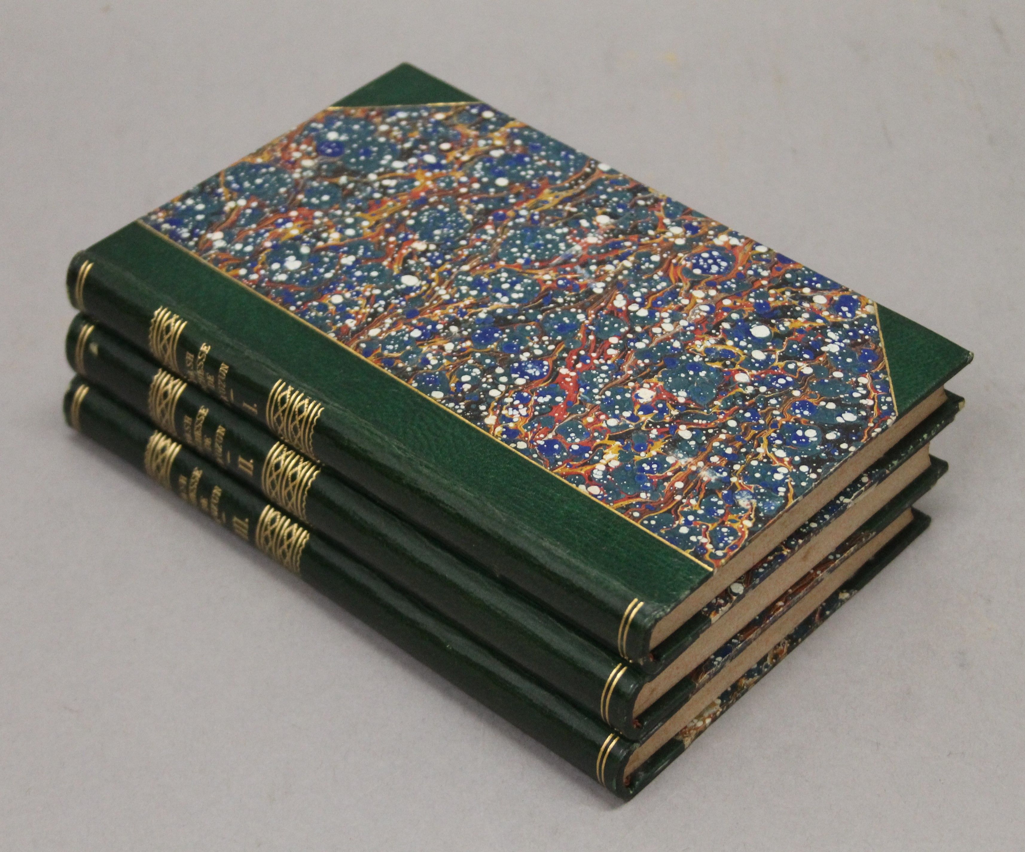 Mogador (Celeste), Memoires de Celeste Mogador, 4 vols, finely bound in half blue morocco, Paris, - Image 8 of 31