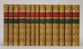 The Bridgewater Treatises, 13 vols, first edition, finely bound in full brown tree calf,
