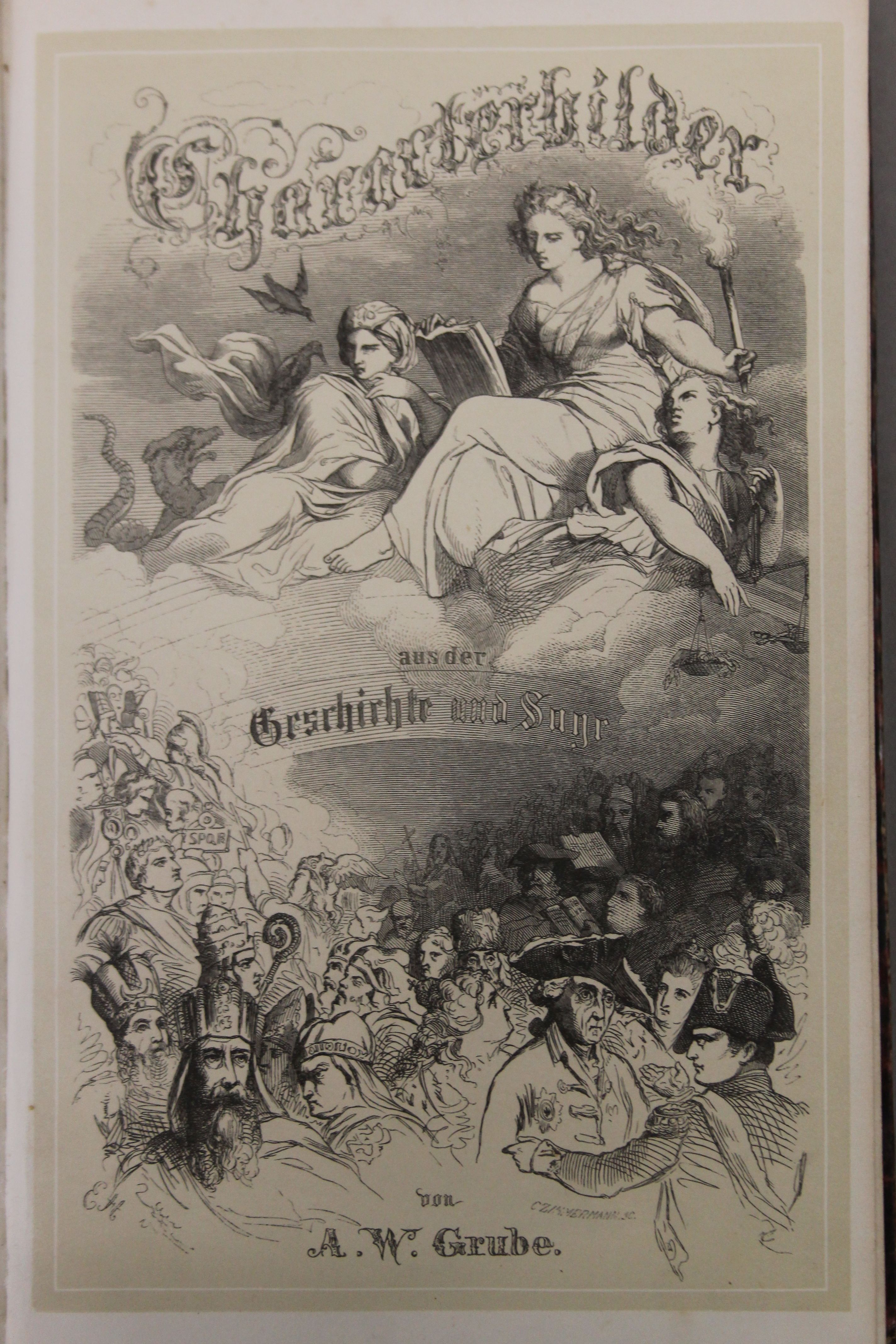 Raumer (Frederick von), Historisches Taschenbuch, 10 vols, full brown calf, labels, - Image 14 of 118