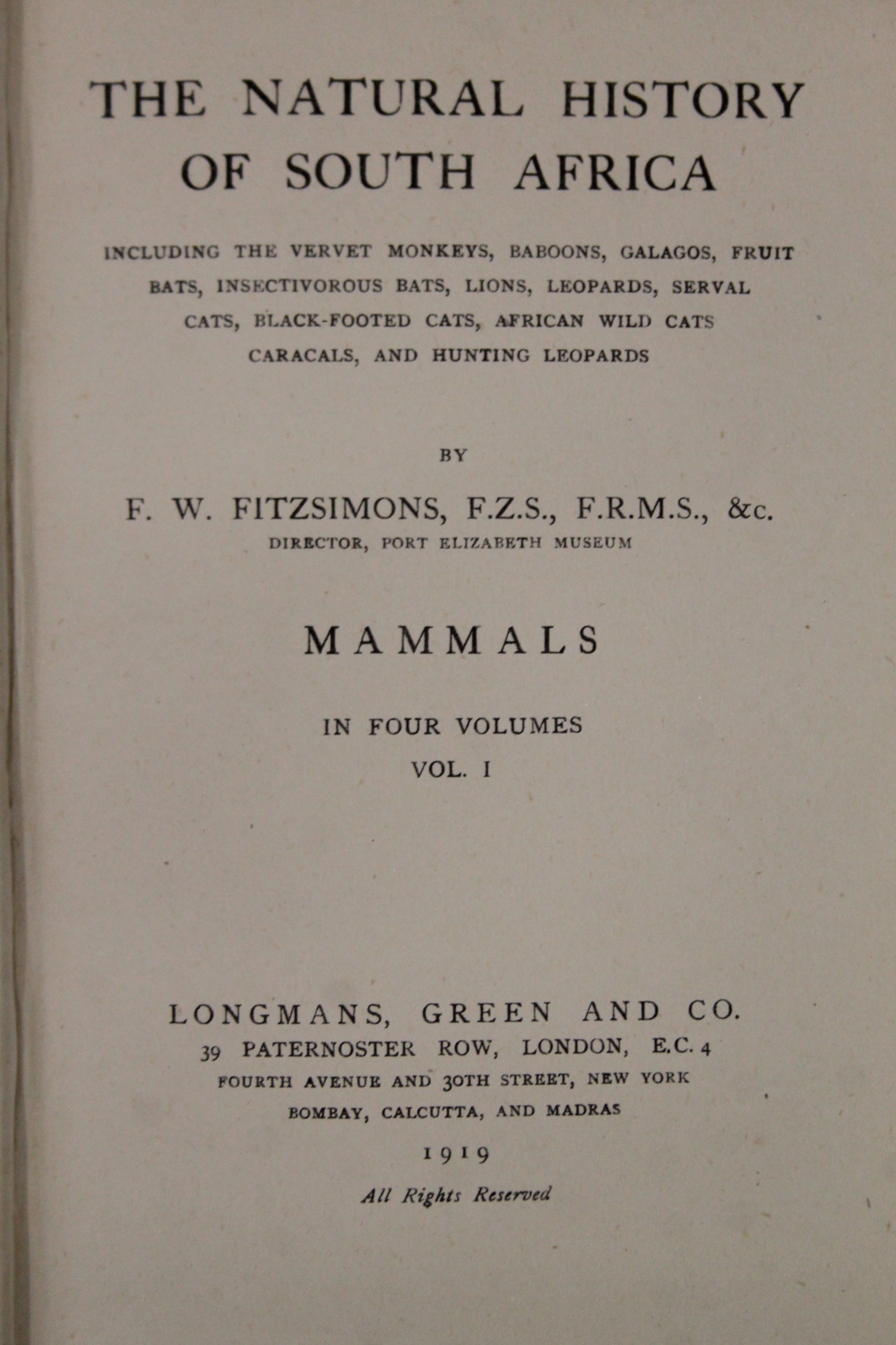 Seton (Ernest Thompson), Life-Histories of Northern Animals - An Account of the Mammals of Manitoba, - Image 16 of 18