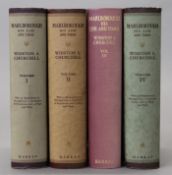 Churchill (Winston S), Marlborough His Life and Times, first edition, 4 vols, vols 1,