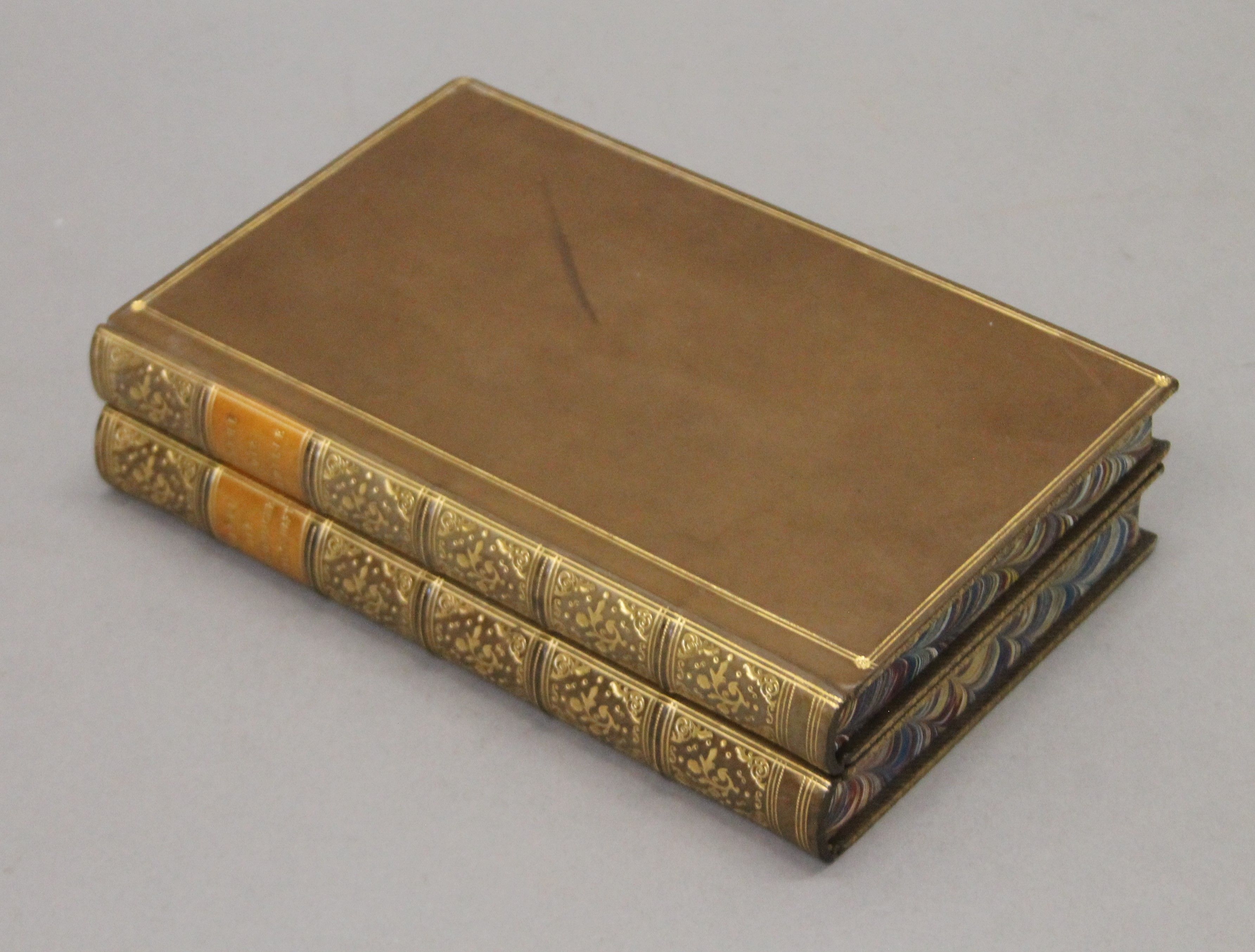 German Literature, 42 volumes, finely bound, some by Leighton. - Bild 8 aus 102