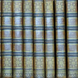 A large collection of Antiquarian Books from the library of Exbury House (property of the de Rothschild's)