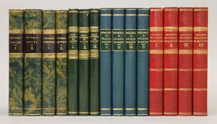 Mogador (Celeste), Memoires de Celeste Mogador, 4 vols, finely bound in half blue morocco, Paris,
