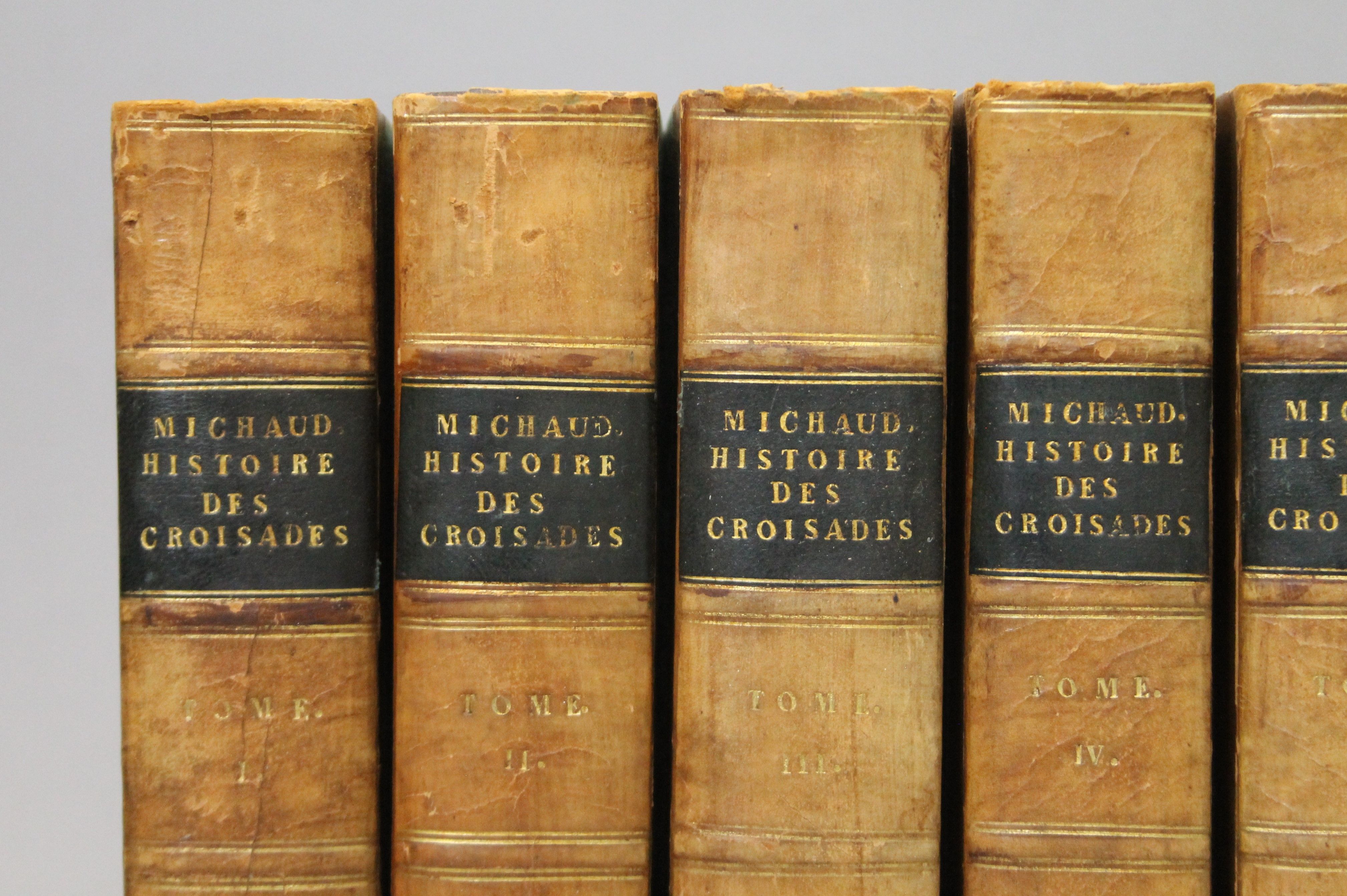 Michaud (Joseph Francois), Histoire des Croisades, 6 vols, quatrieme edition, - Image 3 of 18