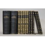 Levi (David), Editor, The Holy Bible in Hebrew and English, 5 vols, 2 sets,