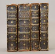 Bayly (Anselm), The Old Testament, English and Hebrew, 4 vols, frontis and 1 map only,