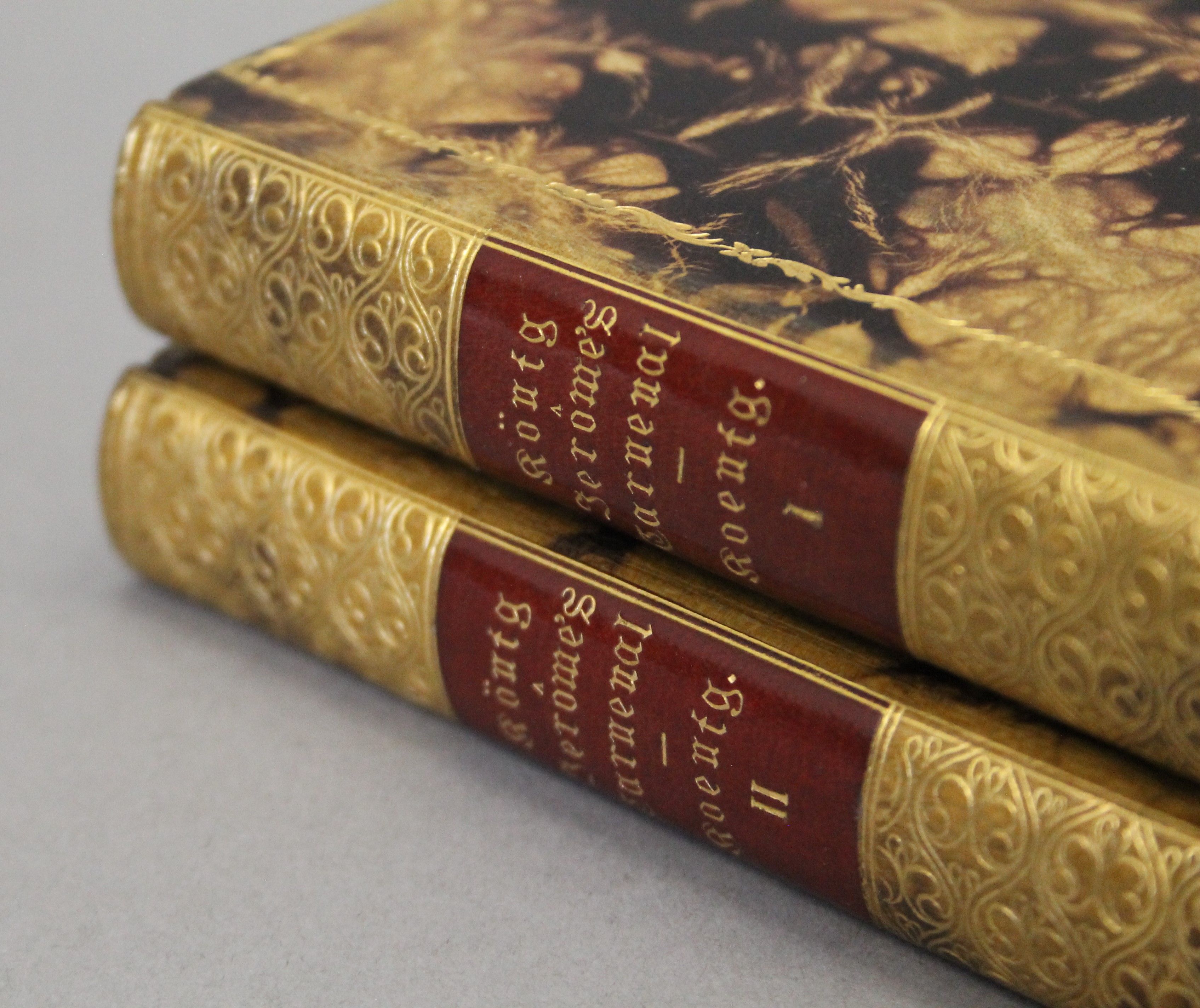 German Literature, 42 volumes, finely bound, some by Leighton. - Bild 52 aus 102