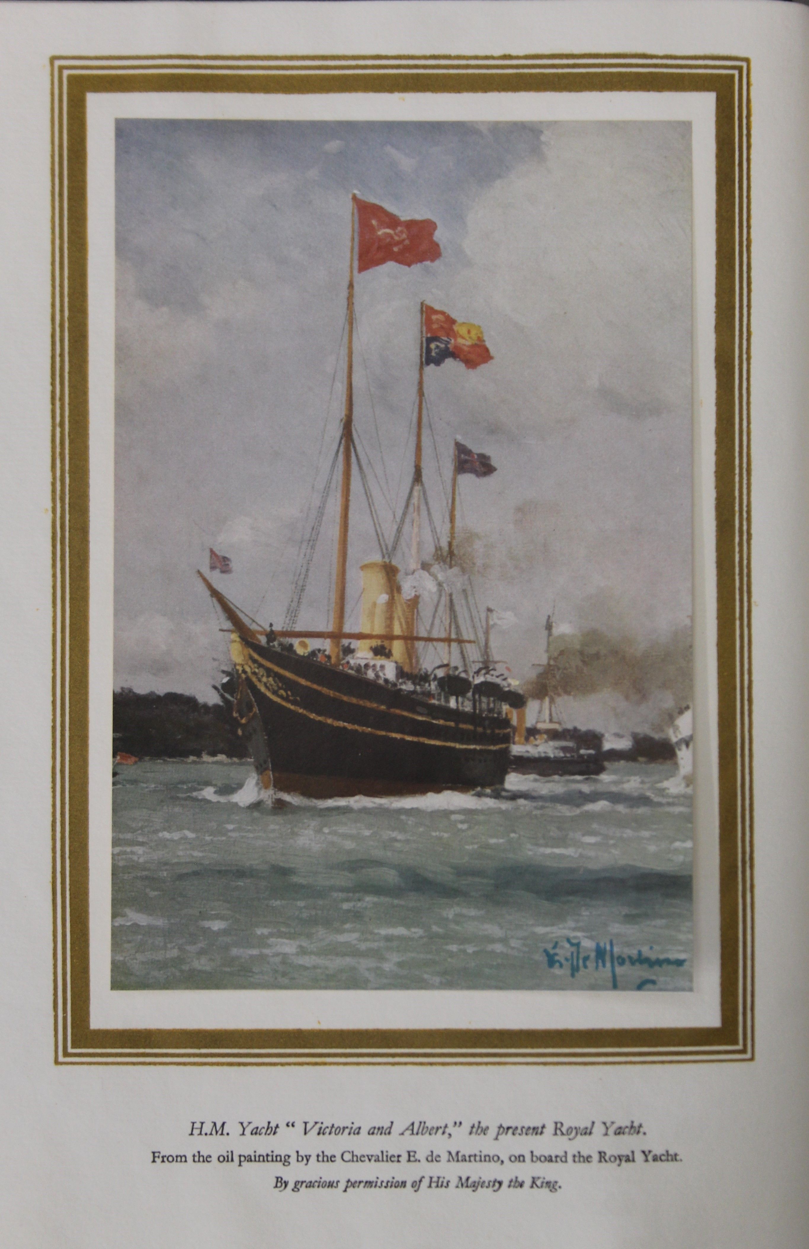 Gavin (C M), Royal Yachts, limited to 100 copies, this copy 43, full morocco, 4to, - Image 8 of 18