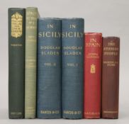 Sladen (Douglas), In Sicily 1896-1898-1900, first edition, 2 vols, nice set in original cloth,