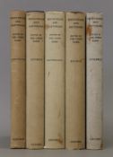 Hertz (Dr J H), The Pentateuch and Haftorahs, 5 vols, good set in dustjackets, Oxford, 1929-36.