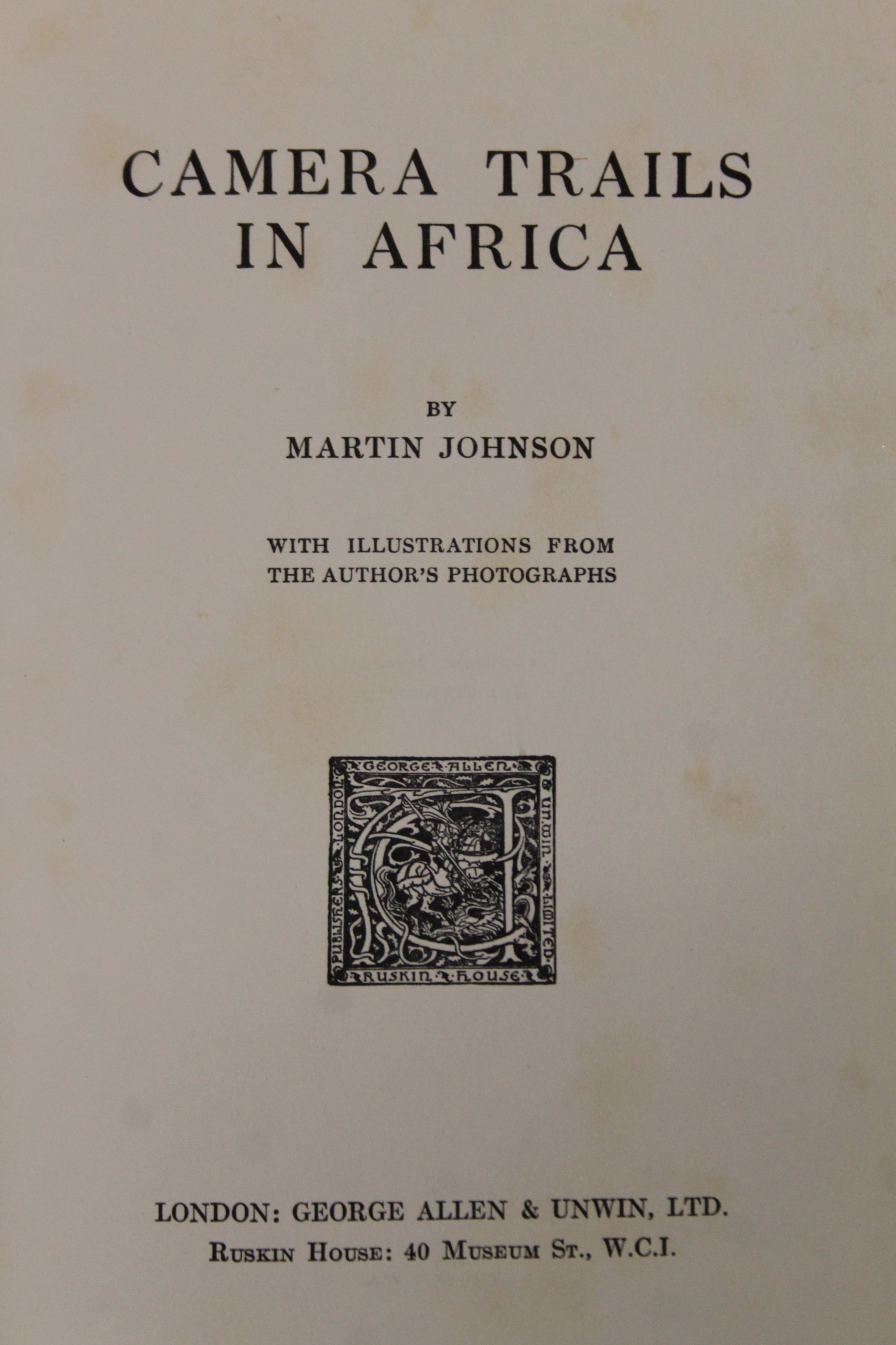 Johnston (Sir Harry H), British Central Africa, first edition, original cloth, - Image 44 of 52