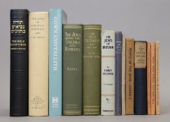 Jacobs (Joseph), The Jews of Angevin England, 1893; together with twelve other Jewish titles.