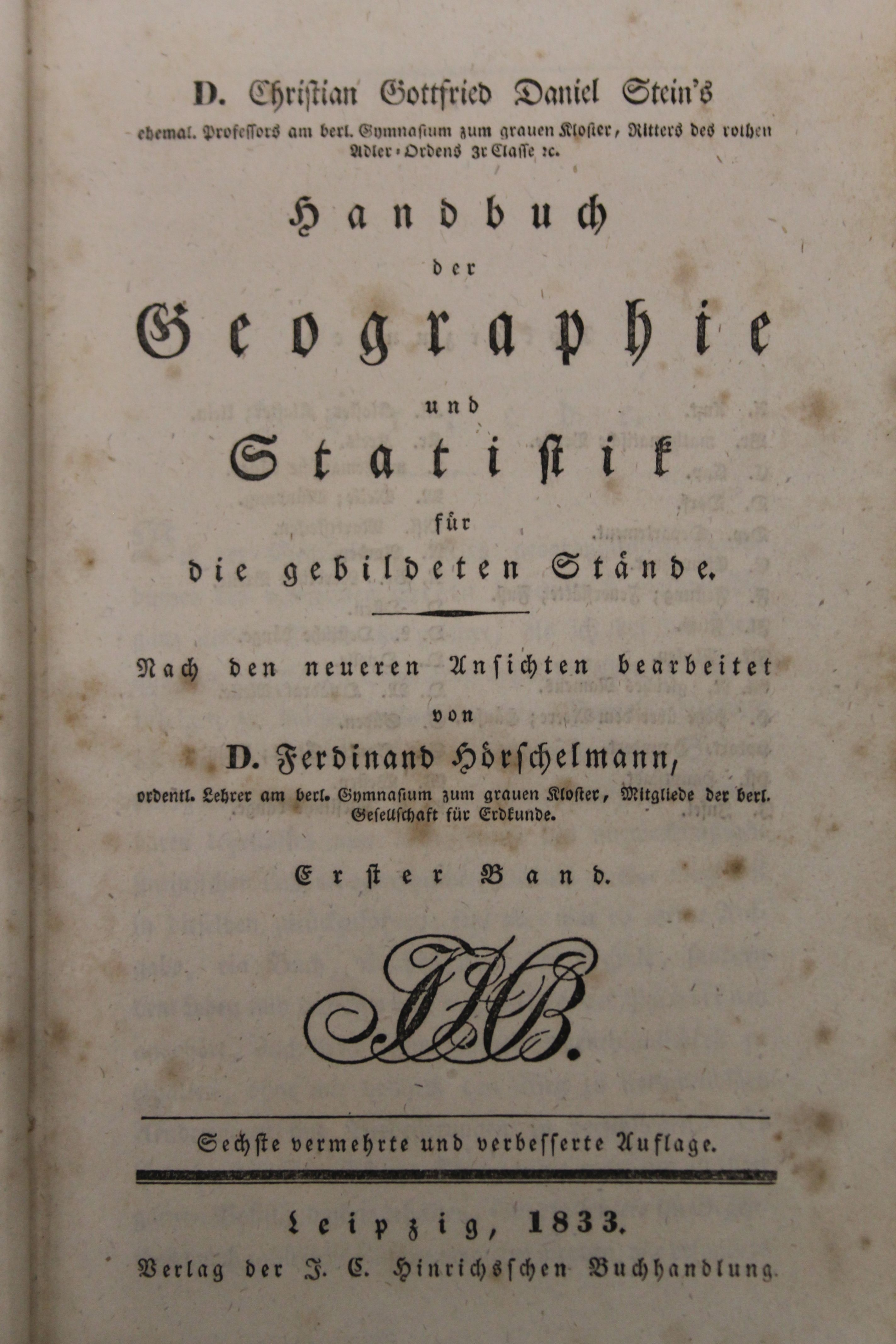 Raumer (Frederick von), Historisches Taschenbuch, 10 vols, full brown calf, labels, - Image 22 of 118