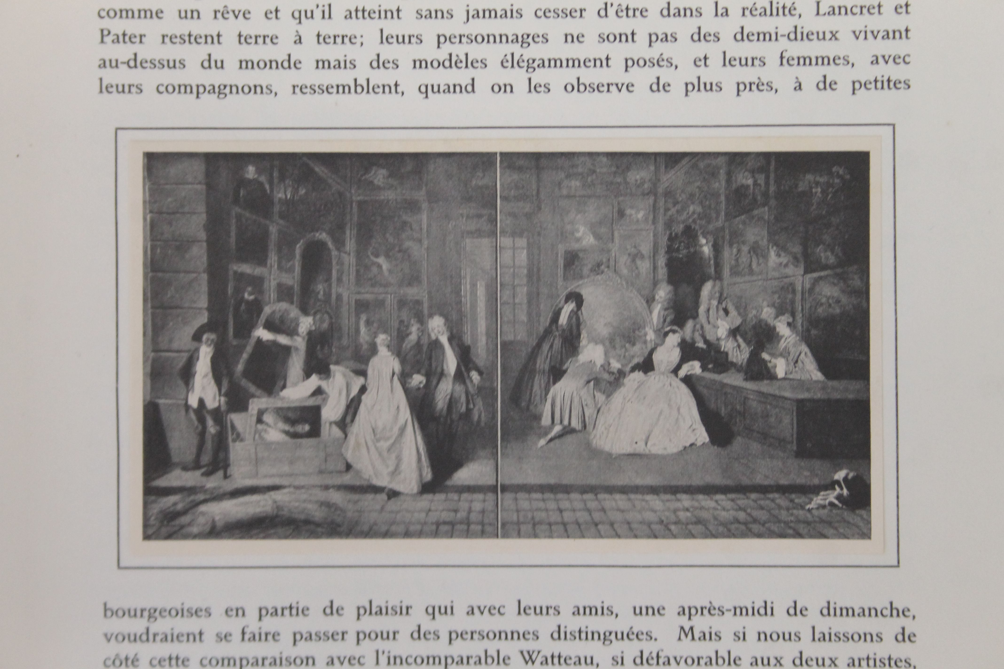 Exposition d'Oeuvres de l'Art Francais au XVIIIeme siecle, folio, - Image 8 of 30