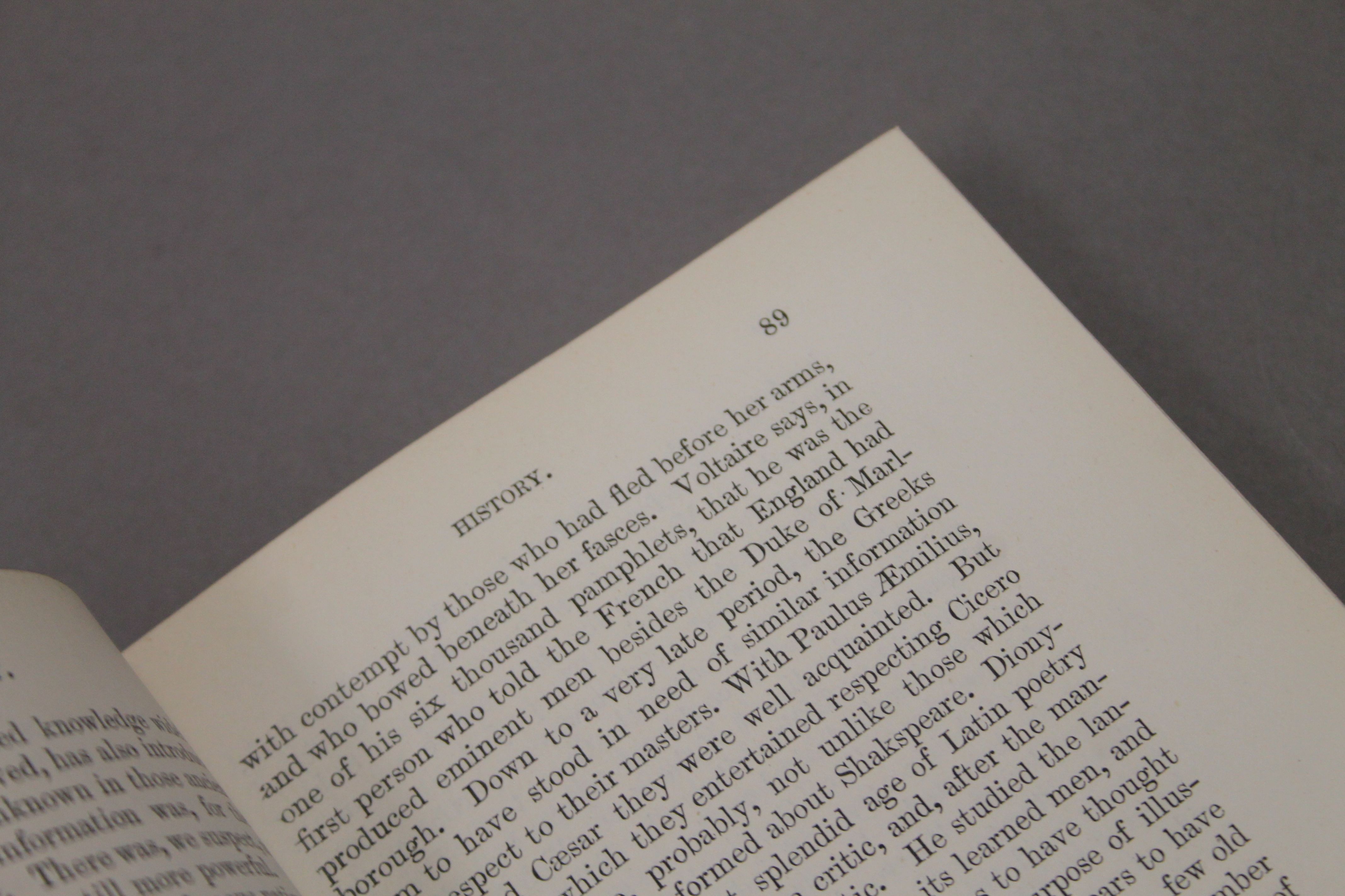 Macaulay (Lord), Works: History of England, Essays, Miscellaneous 16 vols, - Image 8 of 11