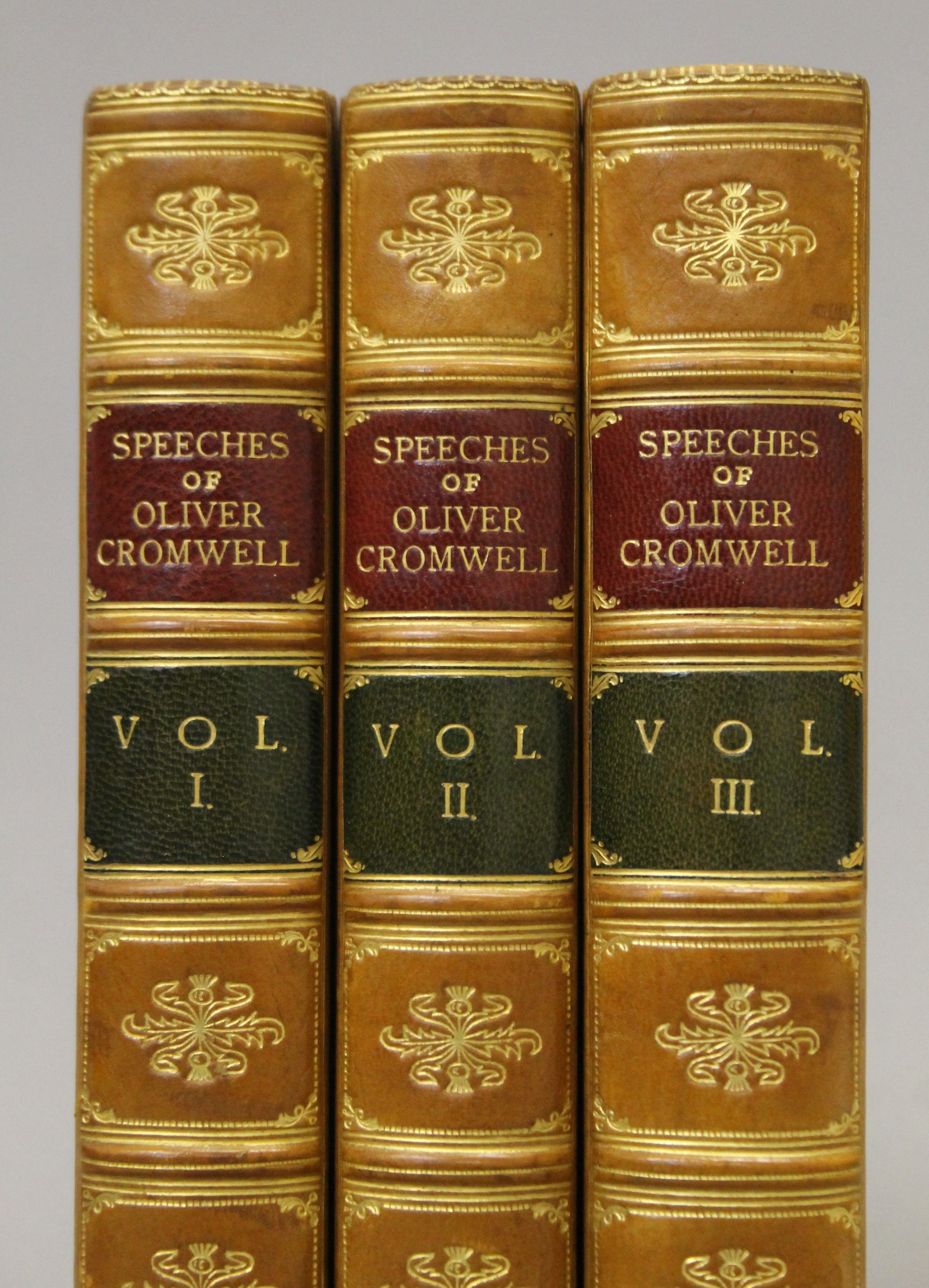 Carlyle (Thomas), Oliver Cromwell's Letters and Speeches, first edition, 3 vols, - Image 3 of 16