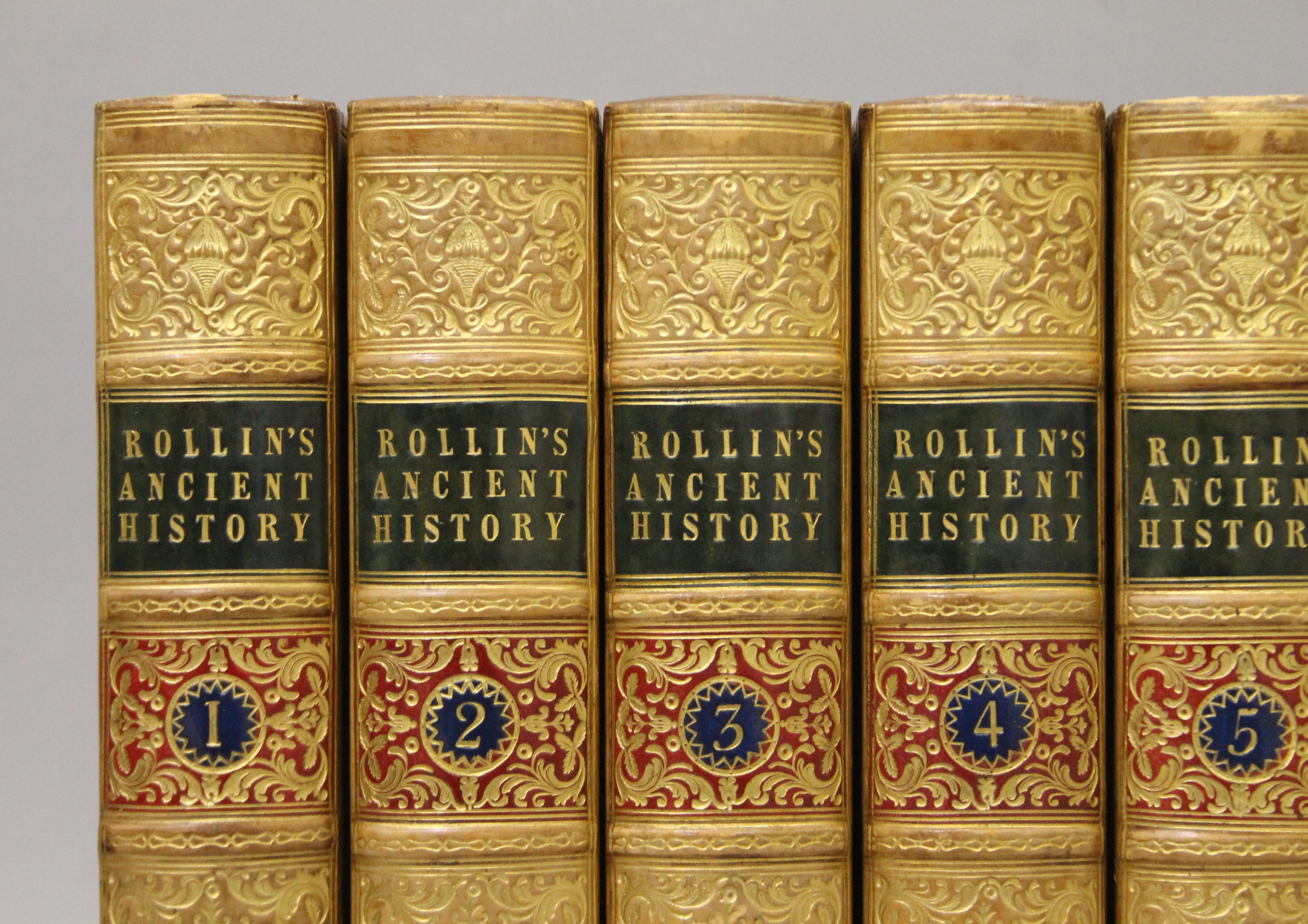 Rollin (M), The Ancient History Translated From the French, new edition, 6 vols, - Image 3 of 21