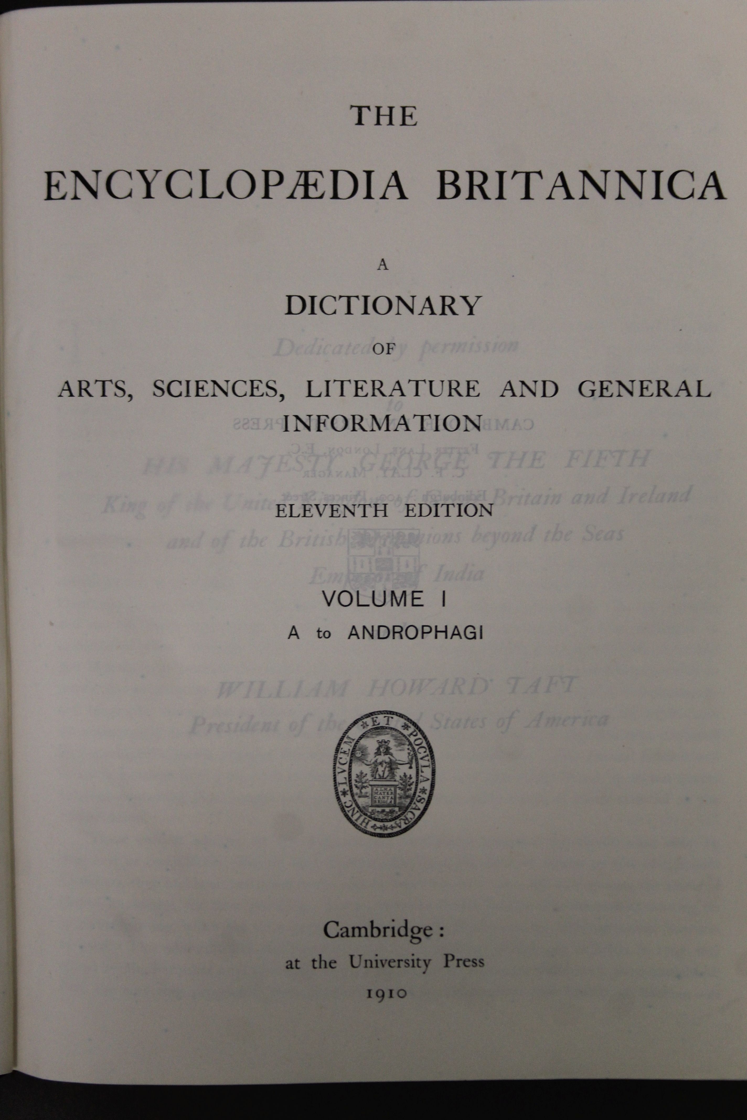 The Encyclopaedia Britannica, eleventh edition, 32 vols, India paper, - Image 9 of 18