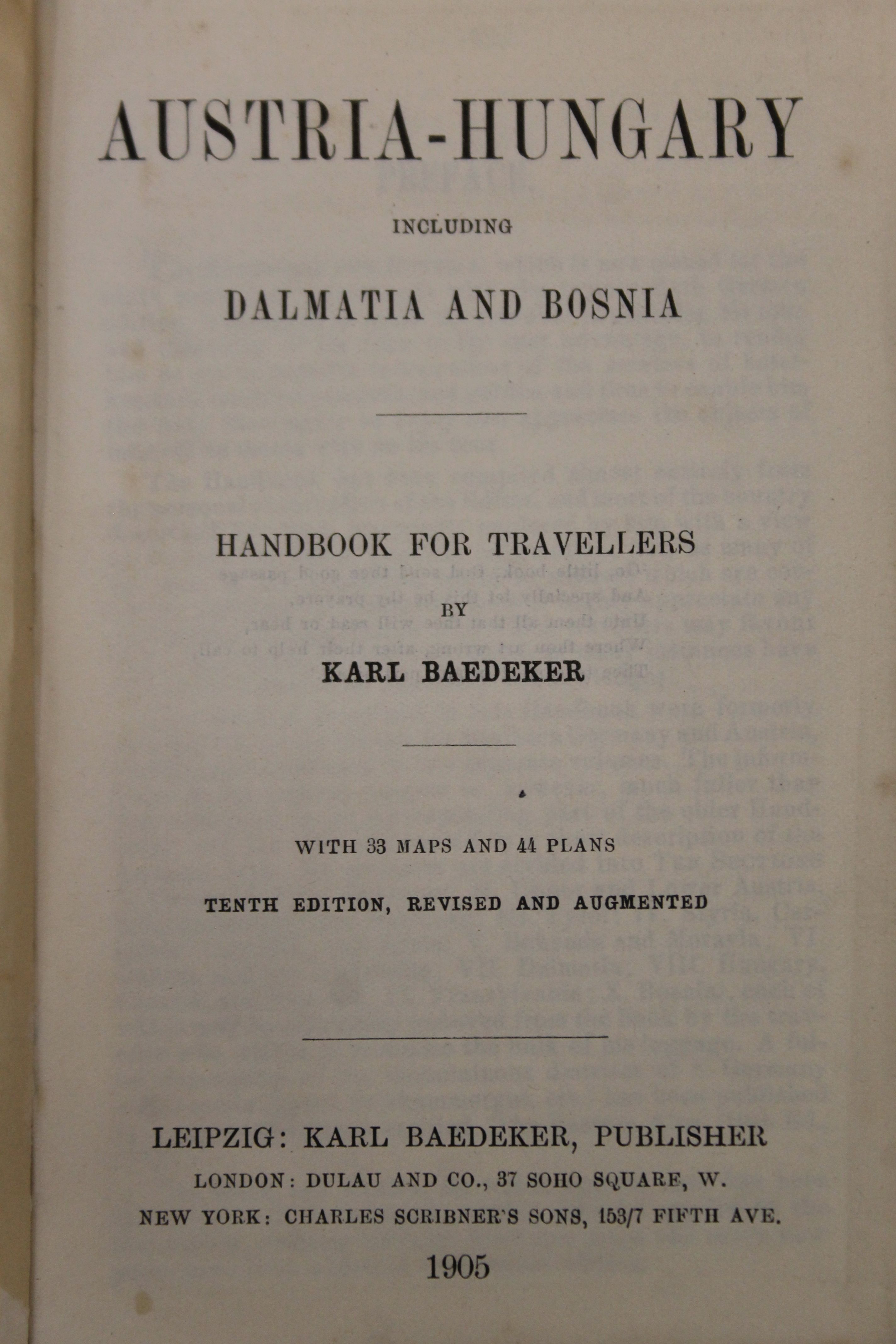 Baedeker's Guides, 23 volumes, some duplicates and eleven other guide books. - Image 8 of 20