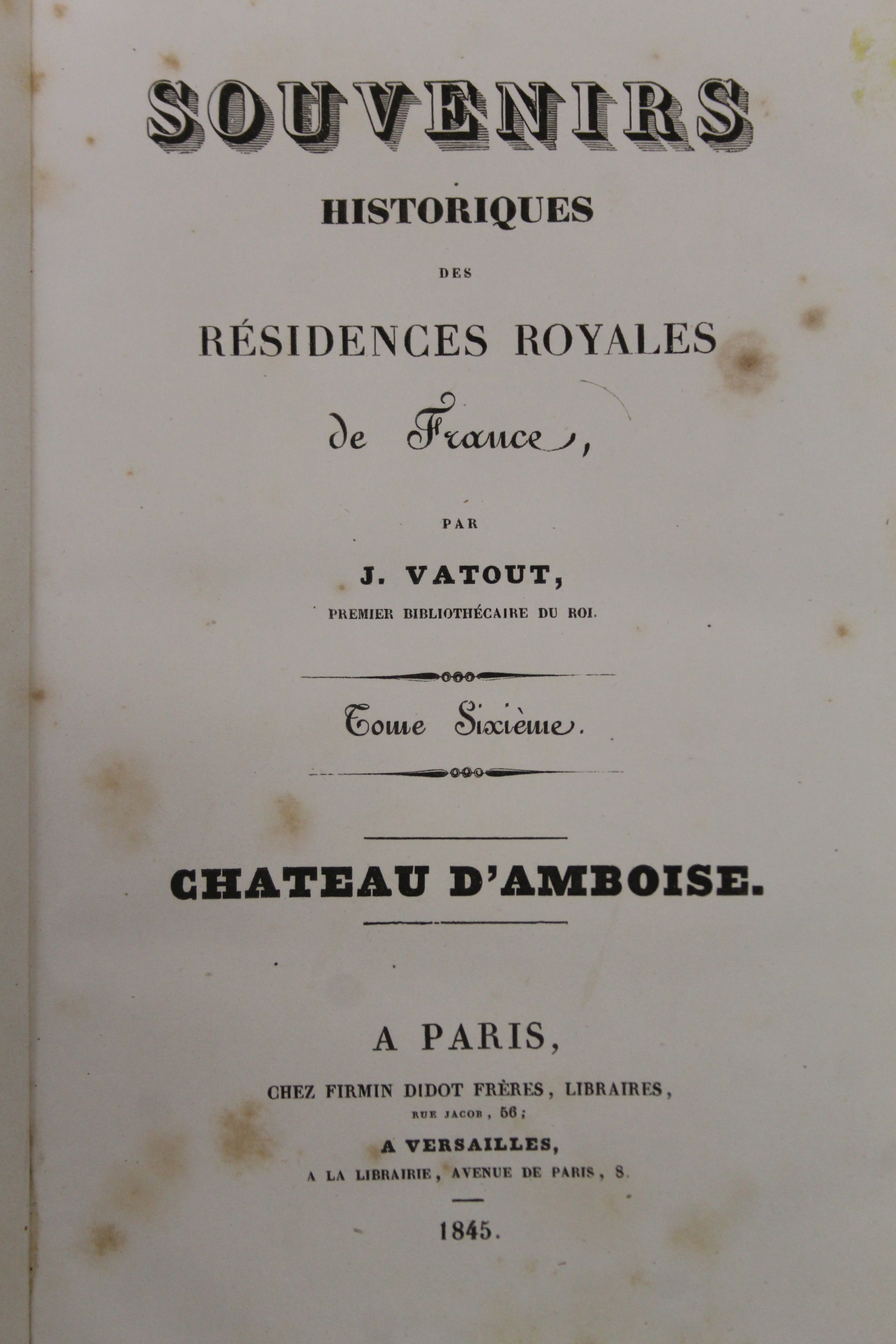 Fourquier (M Marcel), Les Grands Chateaux de France, folio, limited to 600 copies, - Image 19 of 19