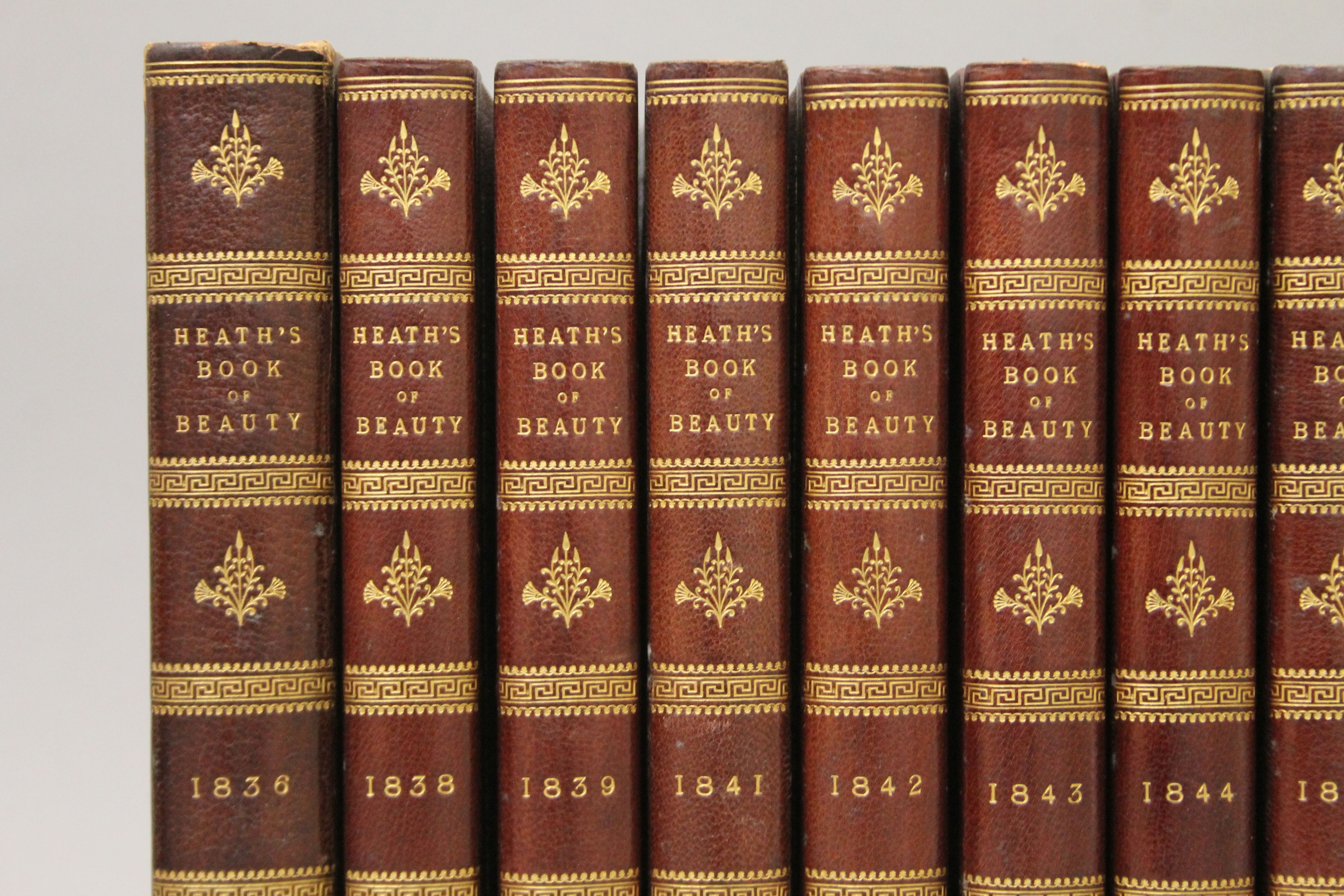 Heath's Book of Beauty for 1836, 1838, 1839, 1841, 1842, 1843, 1844, 1845, 1847, 1848, 1849, - Image 2 of 11