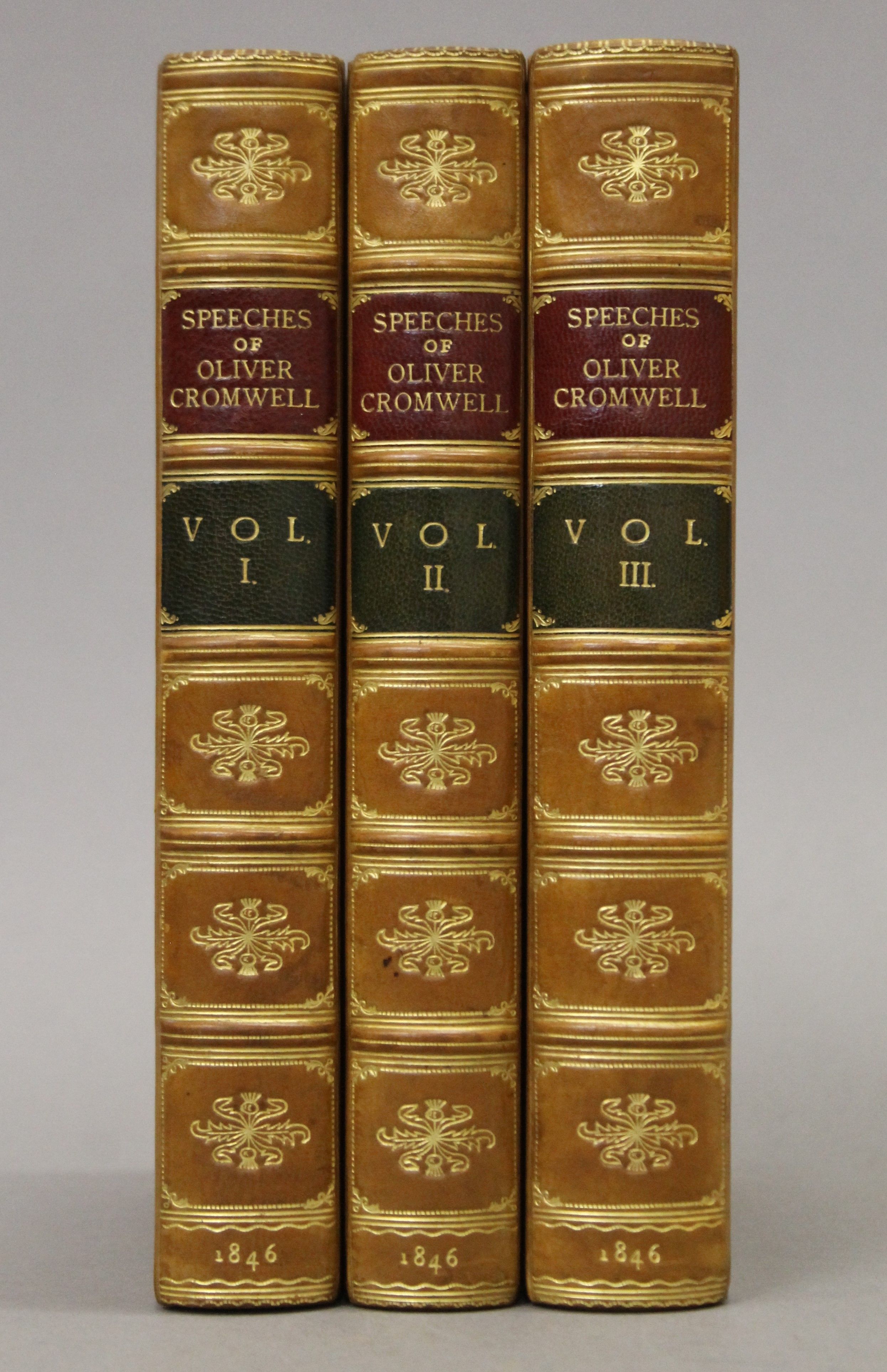Carlyle (Thomas), Oliver Cromwell's Letters and Speeches, first edition, 3 vols, - Image 2 of 16