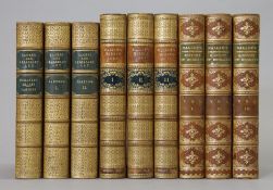 Jameson (Mrs), Sacred and Legendary Art, finely bound in full brown calf, decorated in gilt,