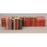 Baedeker's Guides, 23 volumes, some duplicates and eleven other guide books.