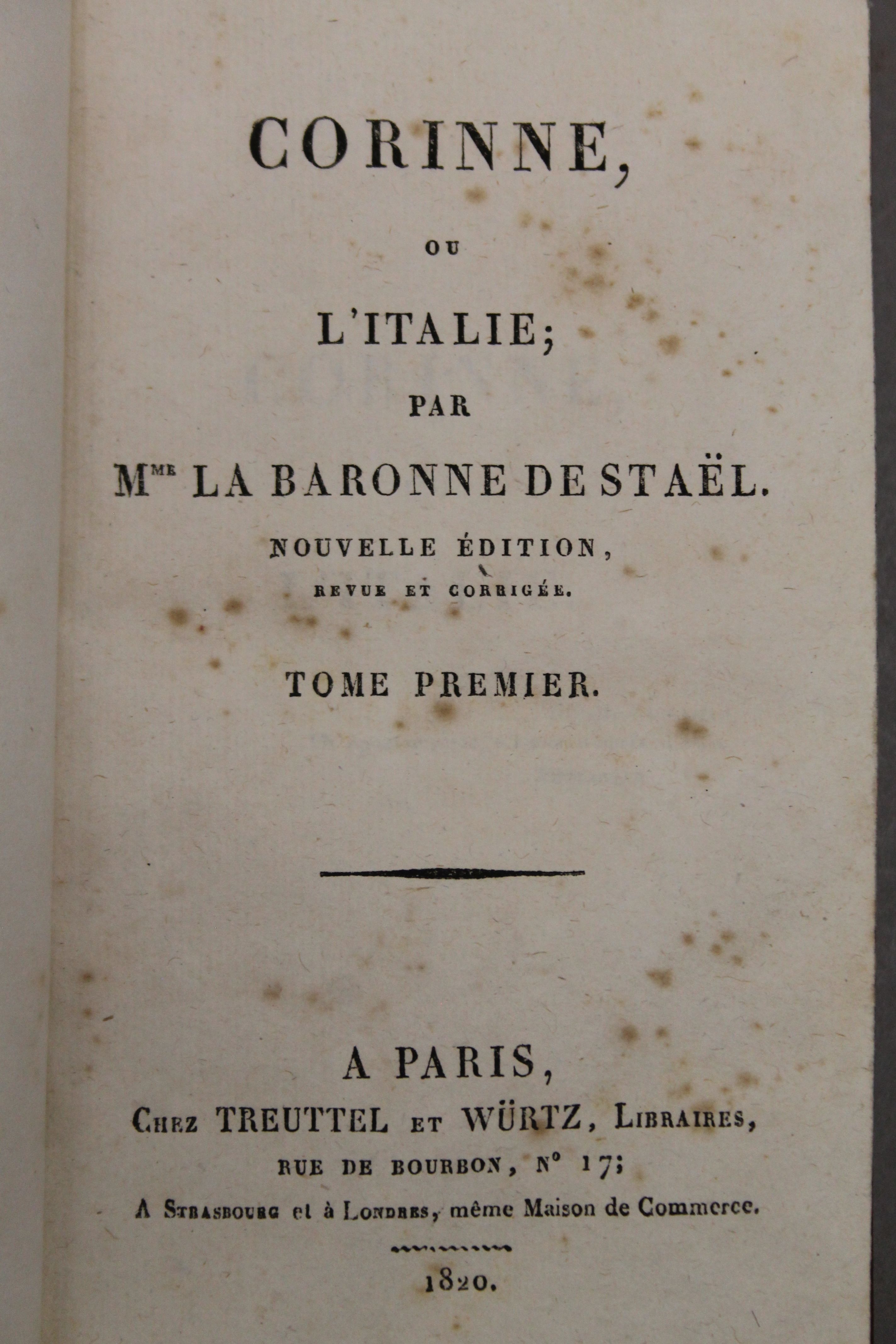 Moliere, Oeuvres Completes de Moliere, 4 vols, finely bound in full green morocco, - Bild 56 aus 56