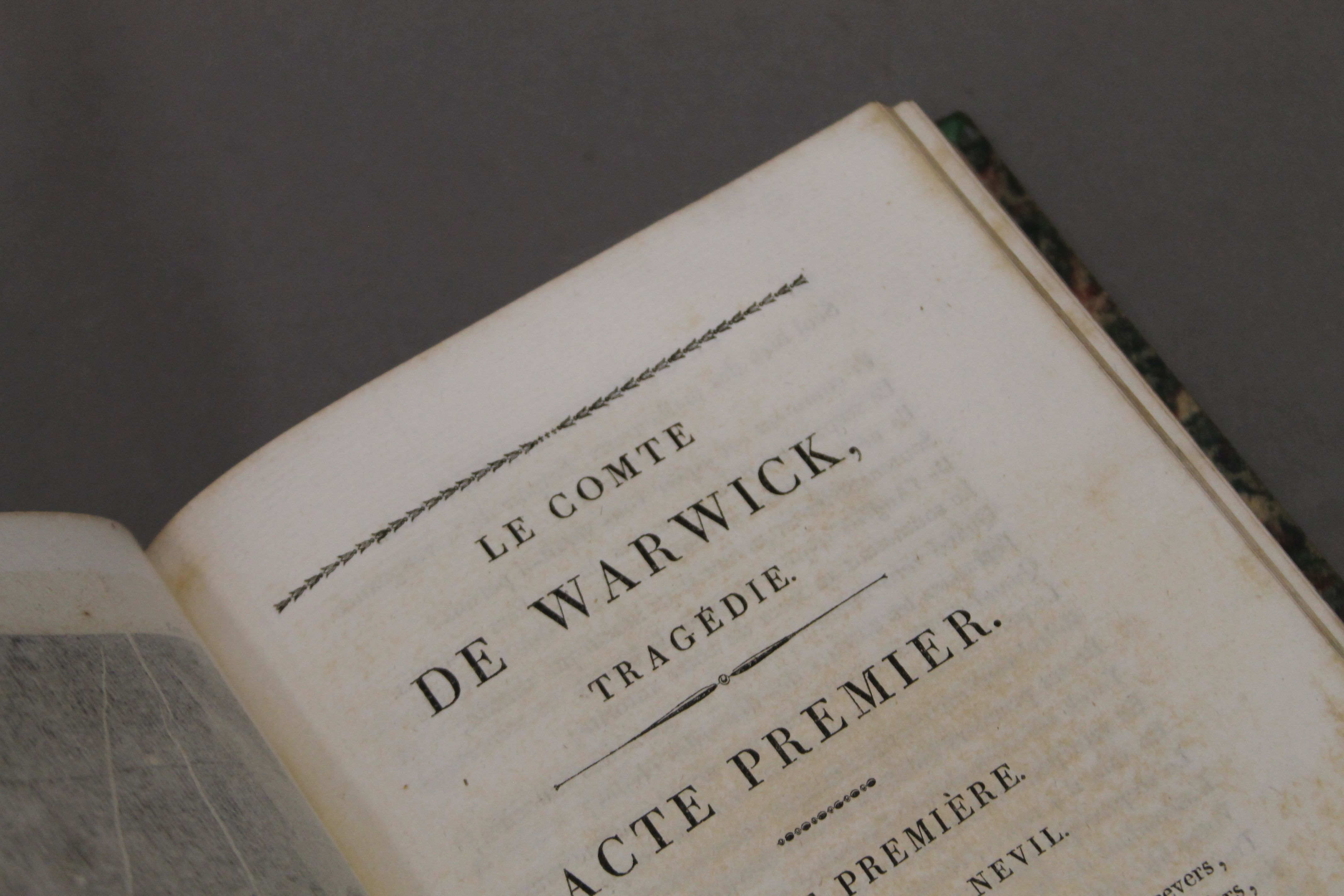 La Harpe (Jean-Francois de), Oeuvres Accompagnes d'Une Notice Sur la Use et sur Ouvrages, 16 vols, - Image 12 of 23