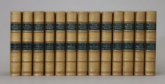 Miller (Hugh), Works, 13 vols, fine set bound in full brown calf, blue labels, all edges gilt, 1880.