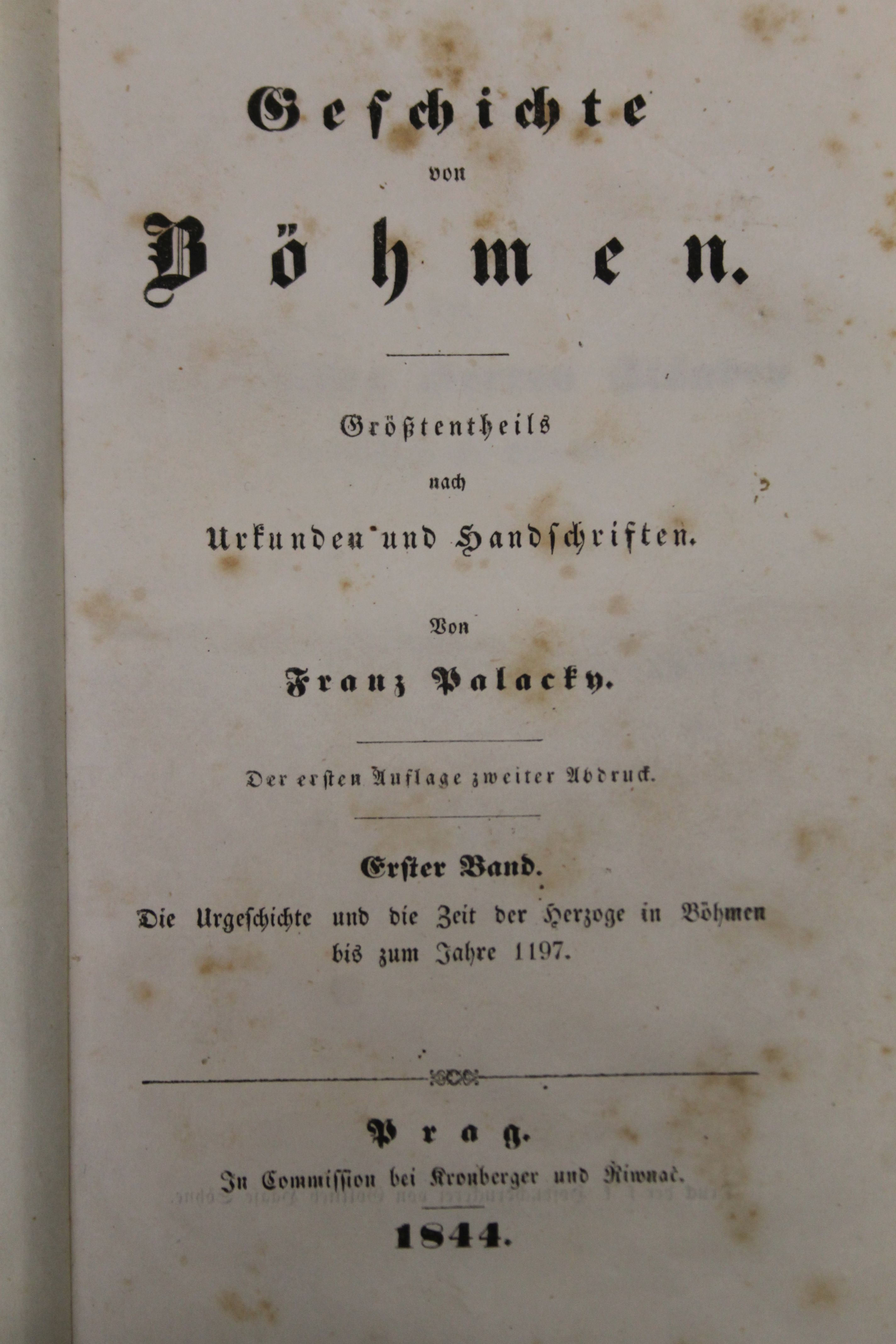 Raumer (Frederick von), Historisches Taschenbuch, 10 vols, full brown calf, labels, - Image 28 of 118