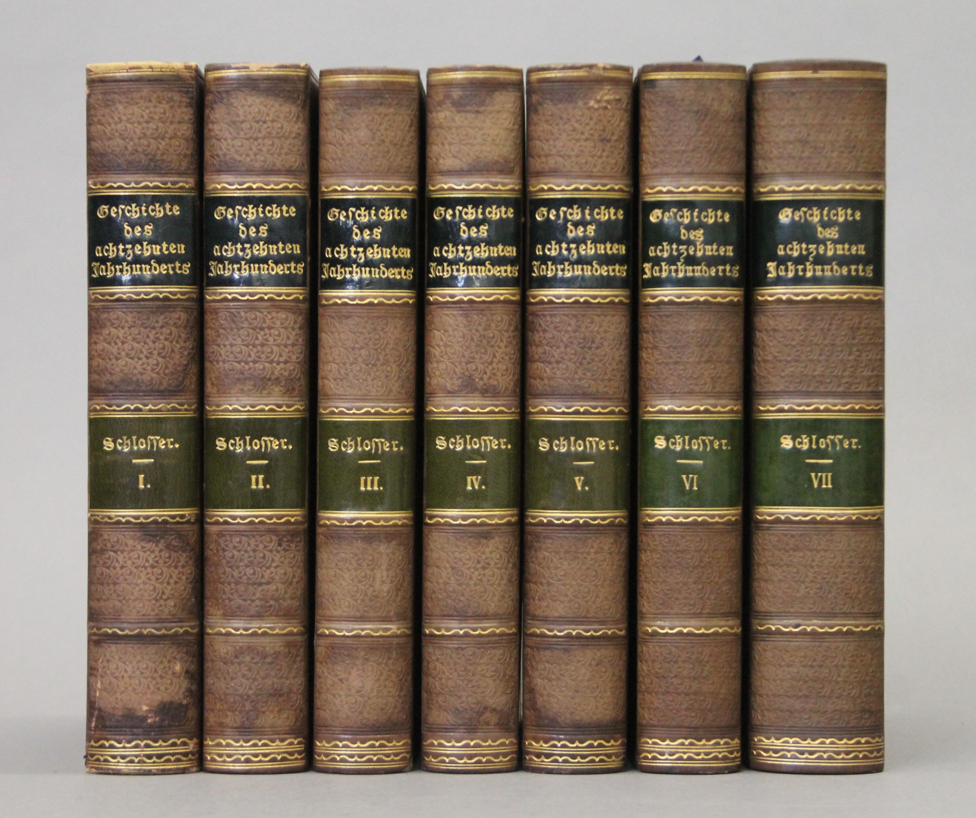German Literature, 42 volumes, finely bound, some by Leighton. - Bild 3 aus 102