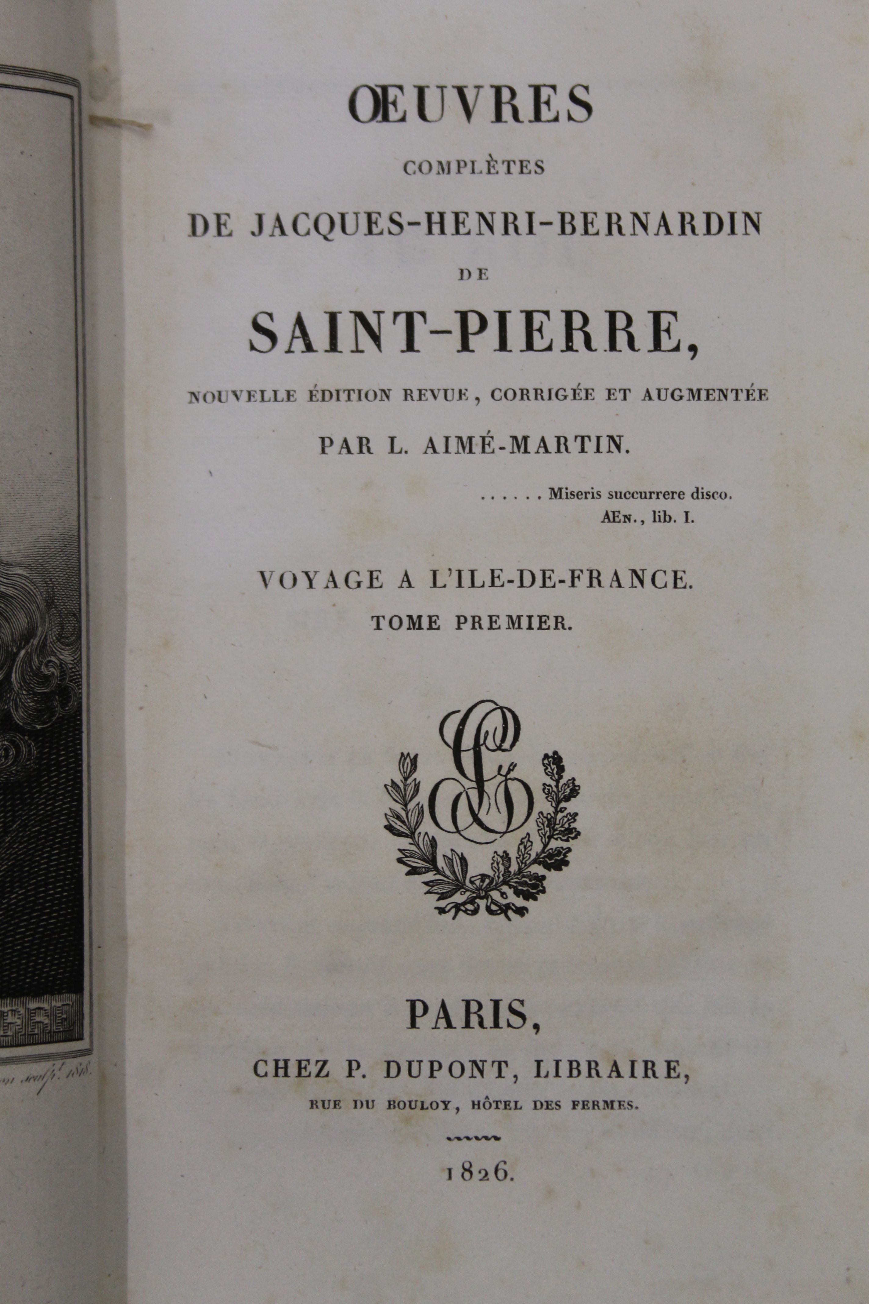 La Harpe (Jean-Francois de), Oeuvres Accompagnes d'Une Notice Sur la Use et sur Ouvrages, 16 vols, - Image 19 of 23