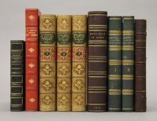 Percy (Thomas), Reliques of Ancient English Poetry, 3 vols, finely bound in full calf by Bedford,