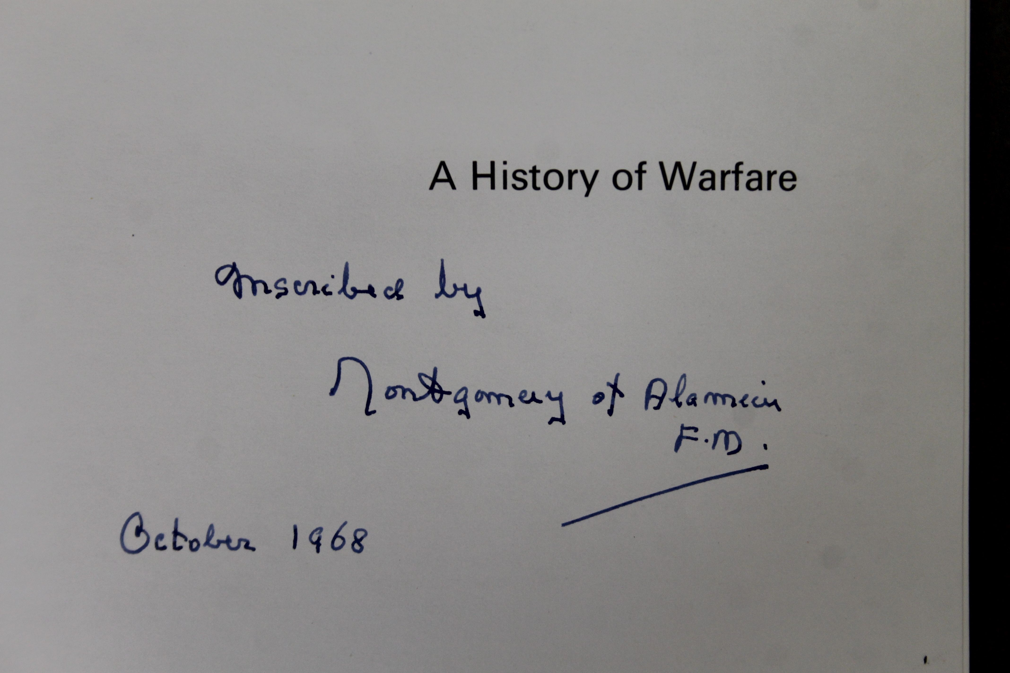 Montgomery (Field Marshall), A History of Warfare, first edition, - Image 6 of 11