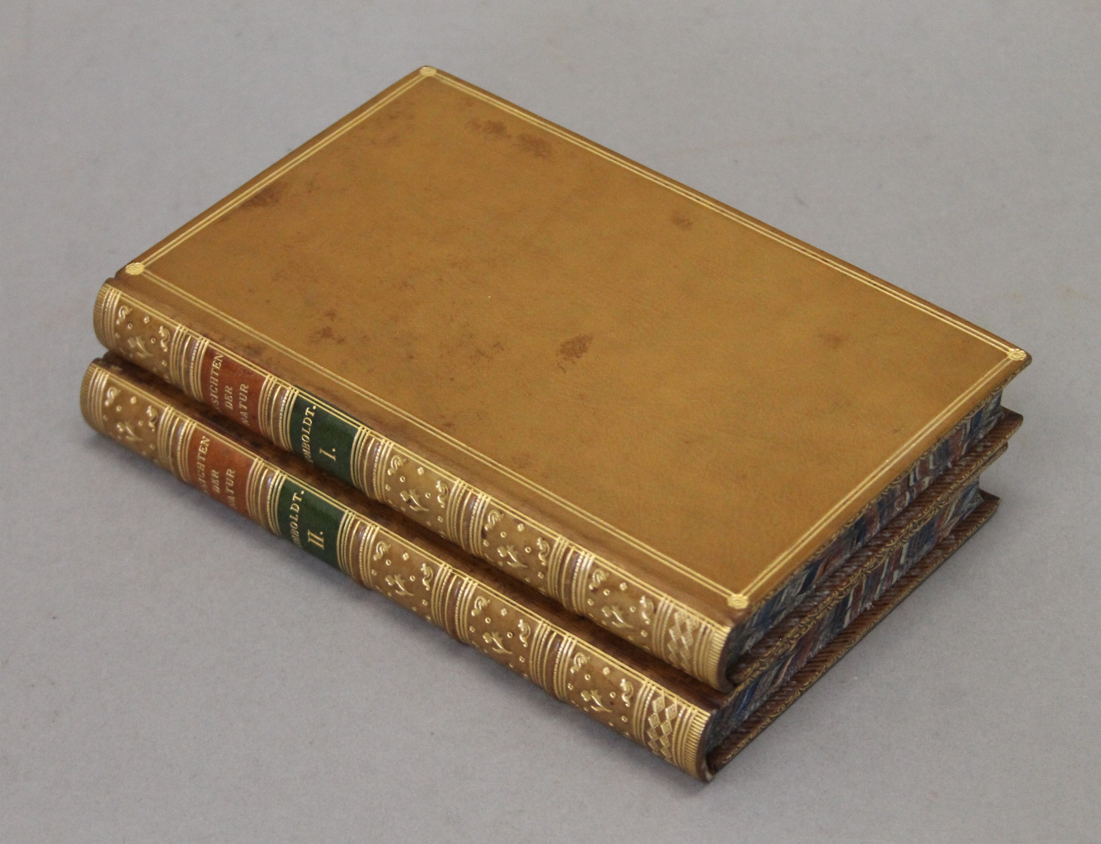 German Literature, 42 volumes, finely bound, some by Leighton. - Bild 57 aus 102