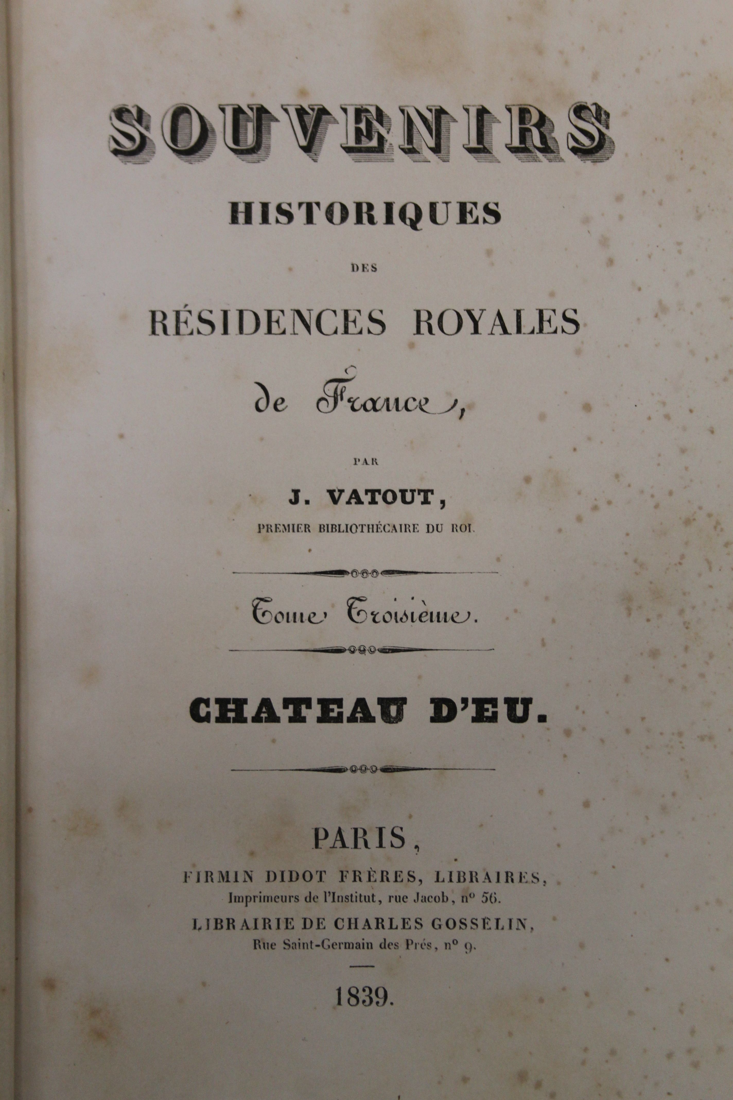 Fourquier (M Marcel), Les Grands Chateaux de France, folio, limited to 600 copies, - Image 15 of 19