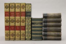 Goldoni (Carlo), Commedie Scelte, 4 vols, finely bound in full green calf, spine decorated in gilt,